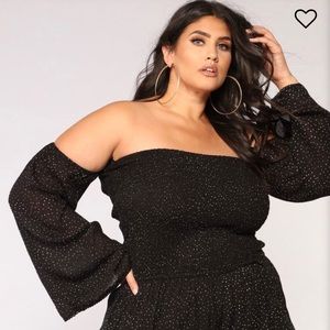 Take 50% Off FASHION NOVA|NWT Off Shoulder Blouse